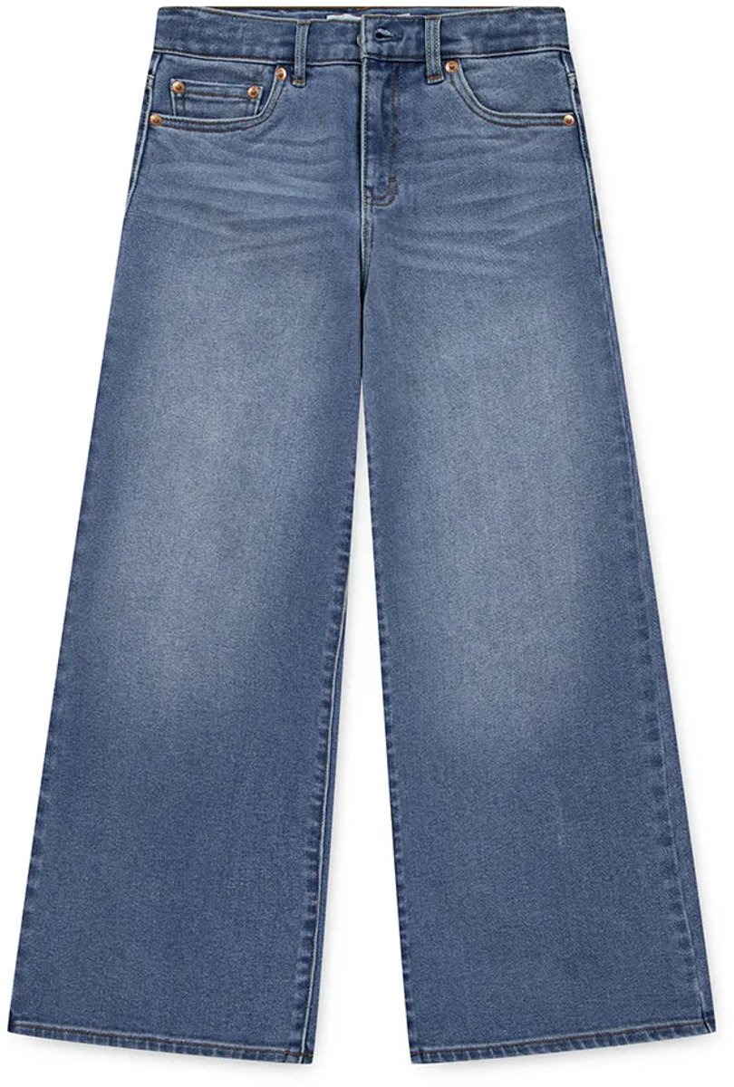 Levi´s ® Kids High Rise Baggy Broek Blauw 3 Years Meisje