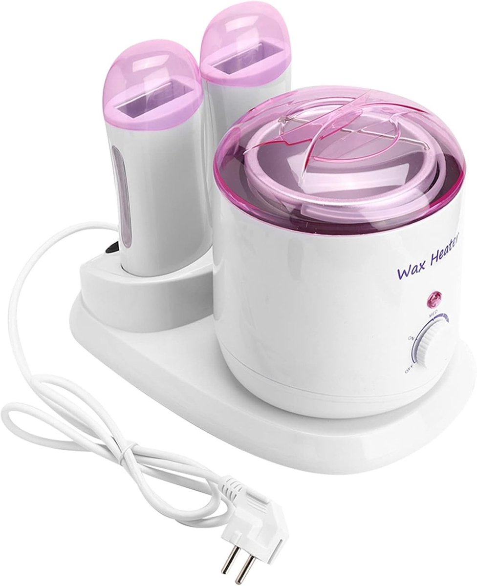 Hete Wasverwarmer - Wit - 1 x 1 x 1 cm - 3-in-1 Elektrische Ontharingsmachine voor Dames en Heren