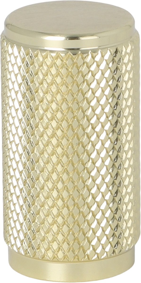 Meubelknop Iva mat goud 18mm