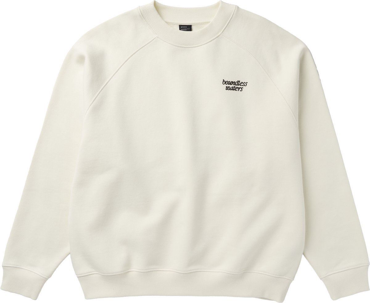 Mystic Enroute Crew Sweat - Off White