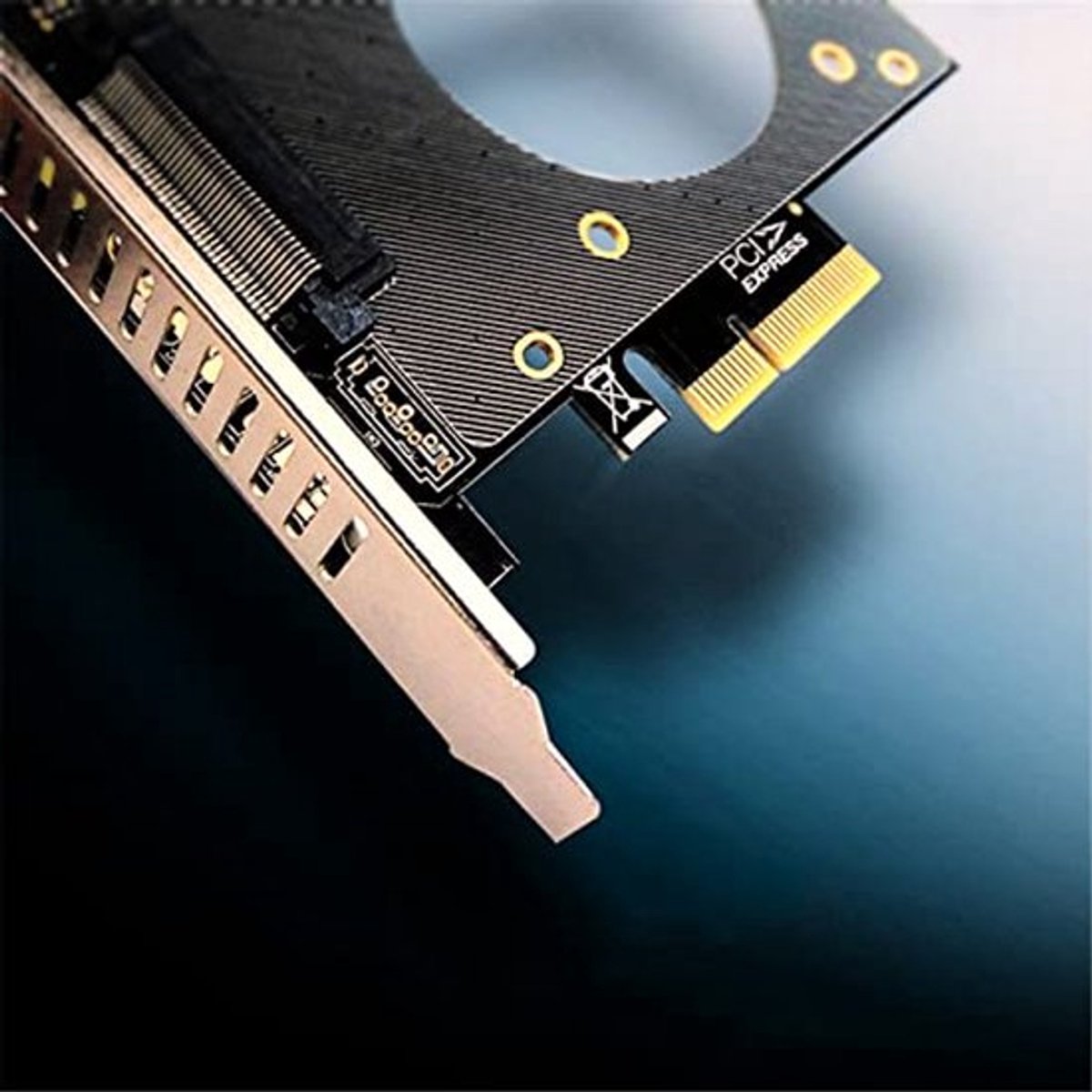 PCIE 3.0 naar U.2-adapterkaart Hoge snelheid PCIE X4 naar U.2-converter SFF8639 PCIE gesplitste uitbreidingskaart