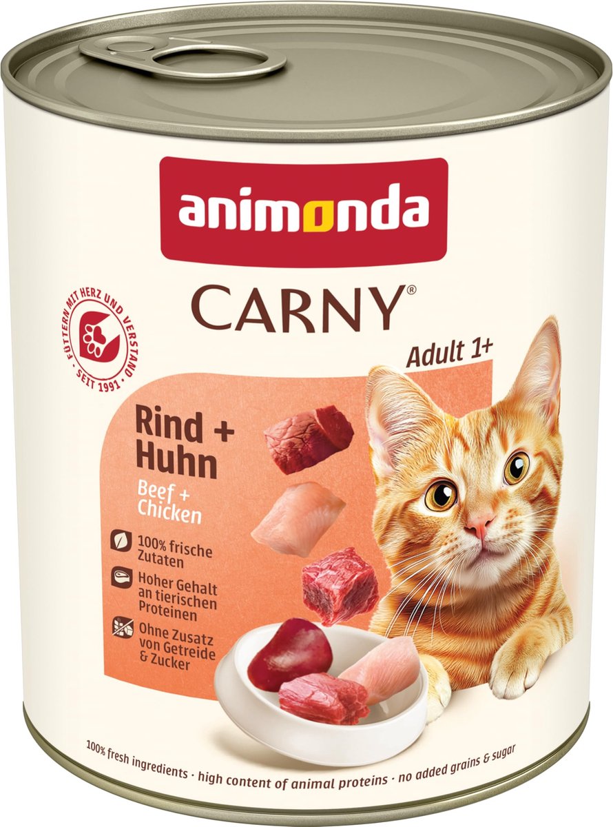 Solidchoice - Natvoer voor Volwassen Katten, Rundvlees