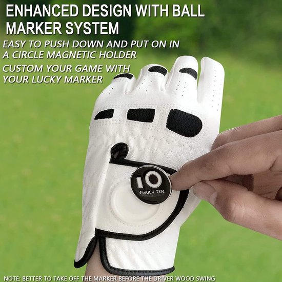Solidchoice - Golfhandschoenen met Ball Marker en Duurzaam Ontwerp van Solidchoice — afbeelding 3