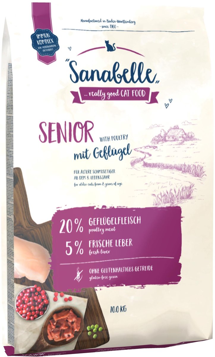 Solidchoice - Droogvoer voor Oudere Katten met Vlees
