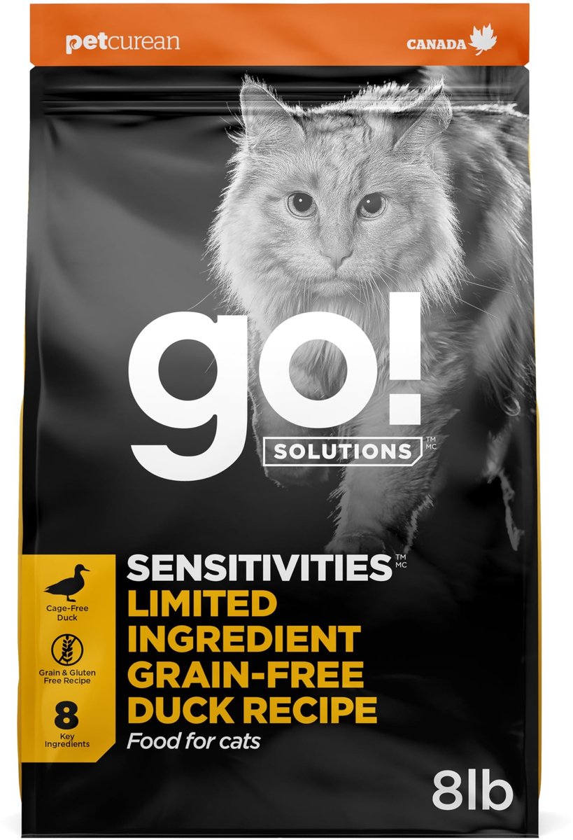 Solidchoice - Grain-Free Kattenvoer met Eend voor Gevoelige Katten 3.7kg