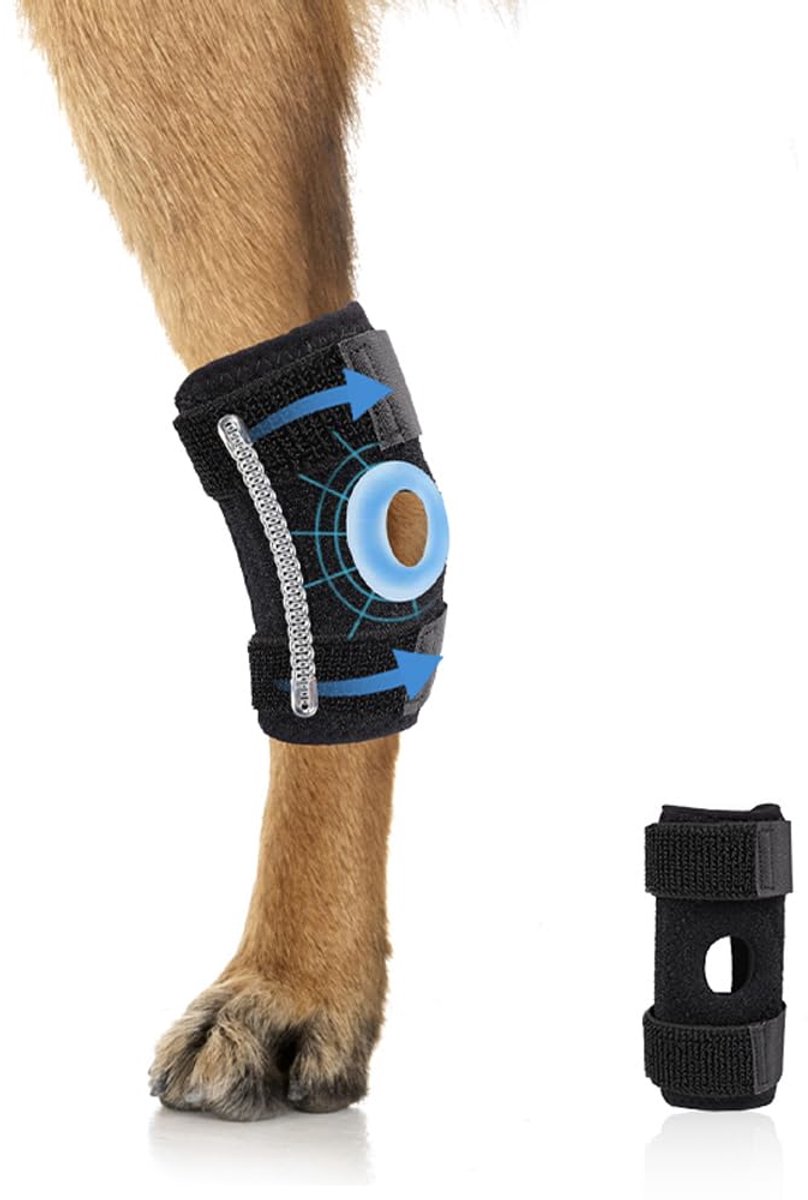 Namajunas - 2-stuks Honden Elleboogbeschermers - Helpt gewrichten gezond te houden - 11x11cm - voor herstel, bescherming en preventie van verstuikingen en blessures