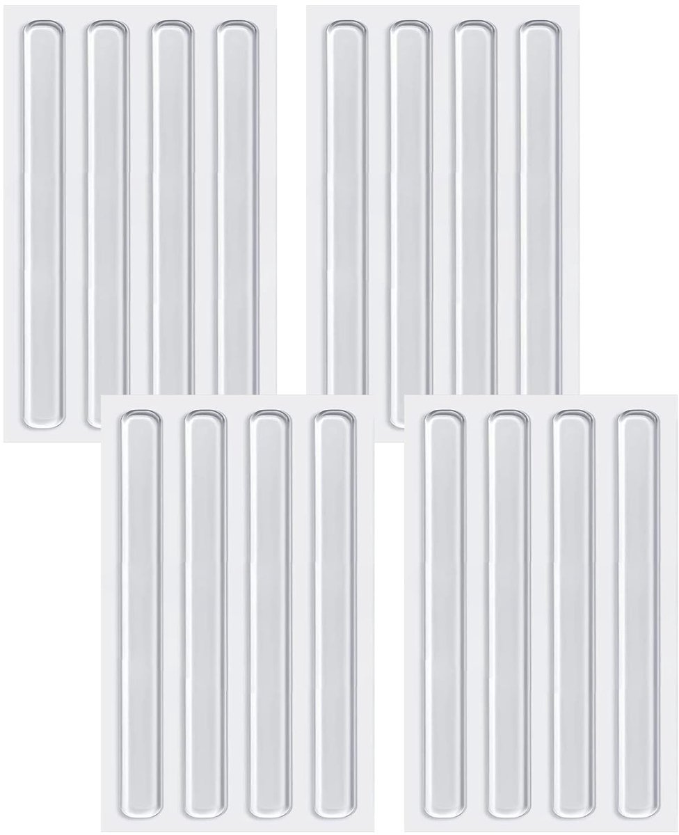 Solidchoice - Set van 16 Transparante Siliconen Meubelpads