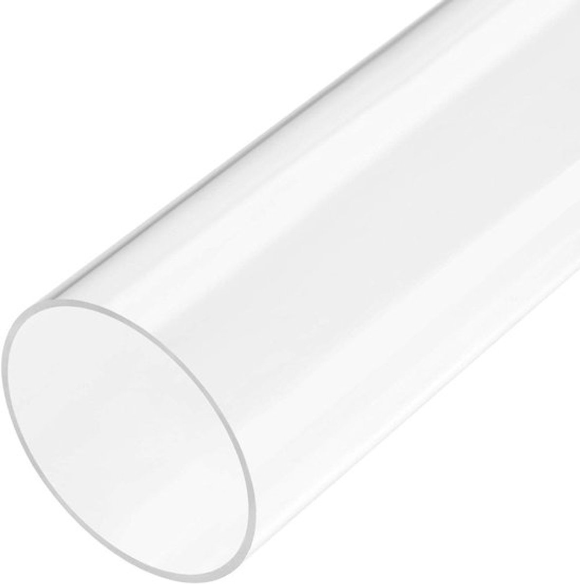 Stijve Acryl Pijp voor Aquarium en Waterkoelingssysteem - 96mm Identiteitskaart 100mm OD - Ronde Buisbuizenstelsel - 305mm Lengte