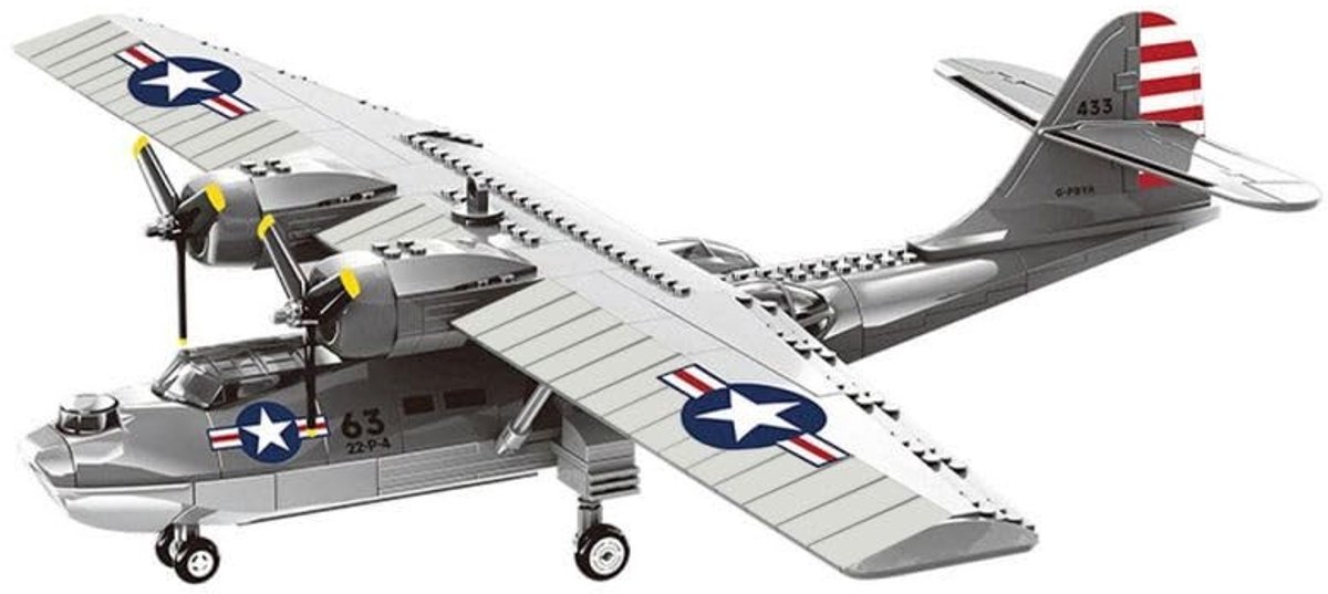 Solidchoice - Modelbouwset PBY-5A Catalina Watervliegtuig