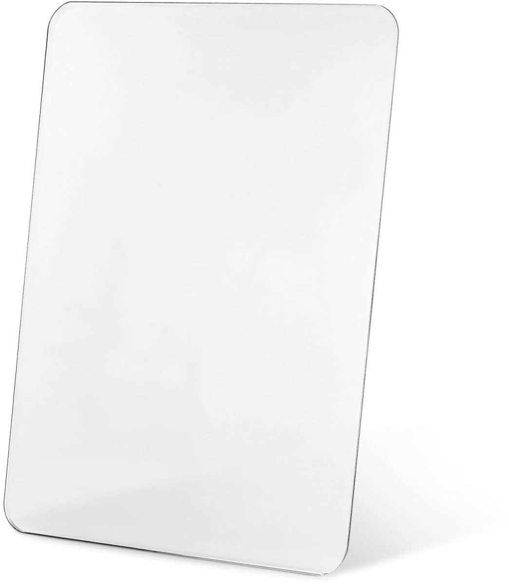 Solidchoice - Transparante Glazen Muismat met Antislip Ondergrond
