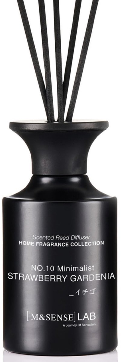 Solidchoice - 300ml Geurdiffuser met Aardbei en Gardenia Geur