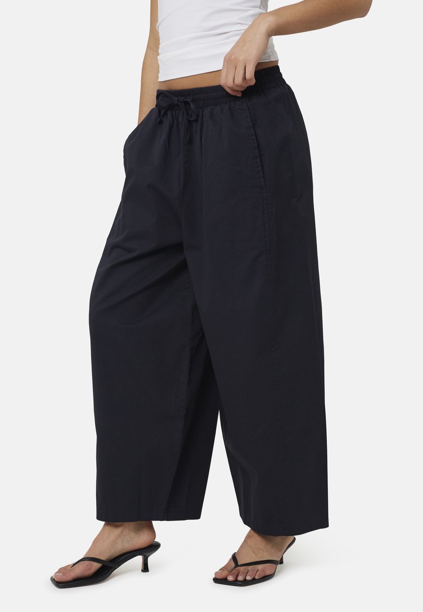 Brave Soul - Broek - Katoen - Vrouwen - Maat S - donkerblauw