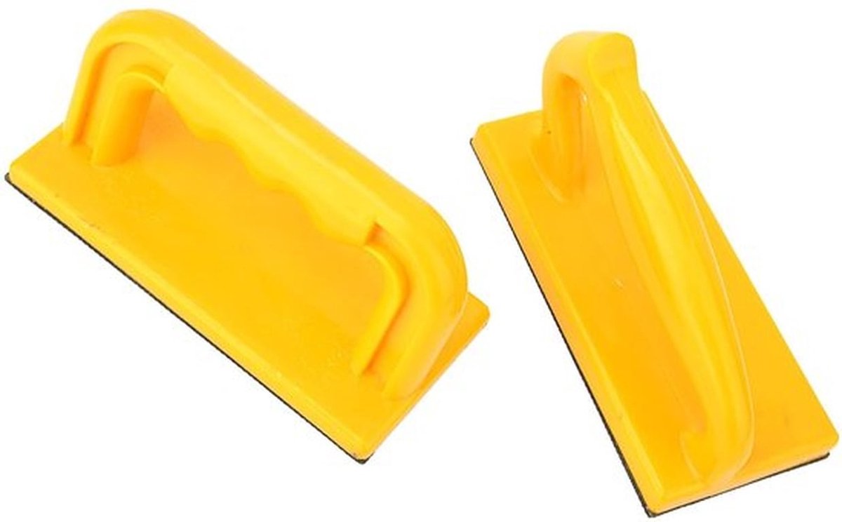 Veiligheidsduwblok 2-Delige Set - Robuuste Kunststof - Ergonomisch Handvat - Extra Controle - Veiligheidsbescherming - Voorkomt Terugslag - Duwstok