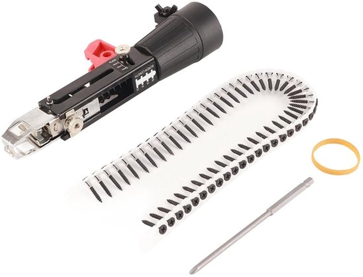 Schroef Spike Chain - Automatische Schroef Chain Adapter - Voor Elektrische Boor - Handig en Efficiënt - Voor Klusser en Doe-Het-Zelf