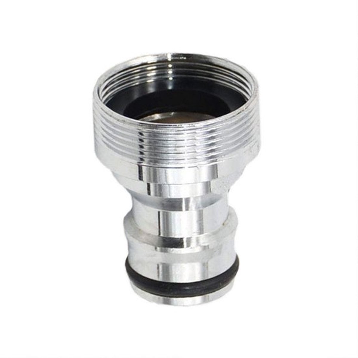 Tuinslang Quick Connect - Messing Adapter - Zilver - Waterslangfitting - Tuingereedschap - Geschikt voor elke tuin - Model TF-121105