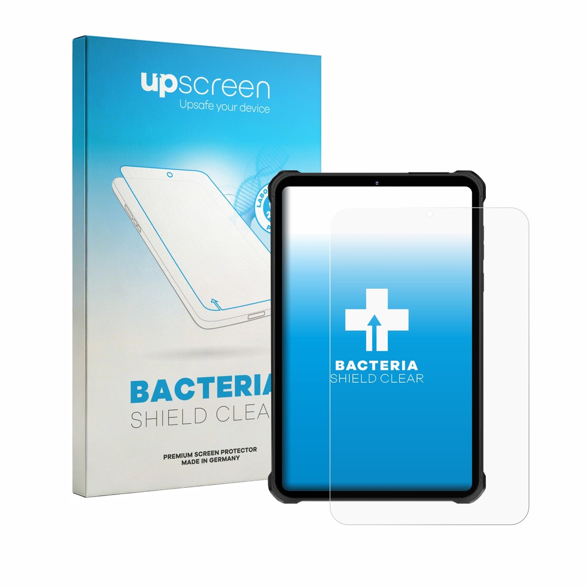 upscreen - Screenprotector voor Oukitel RT11 - Folie Beschermfolie transparant antibacterieel