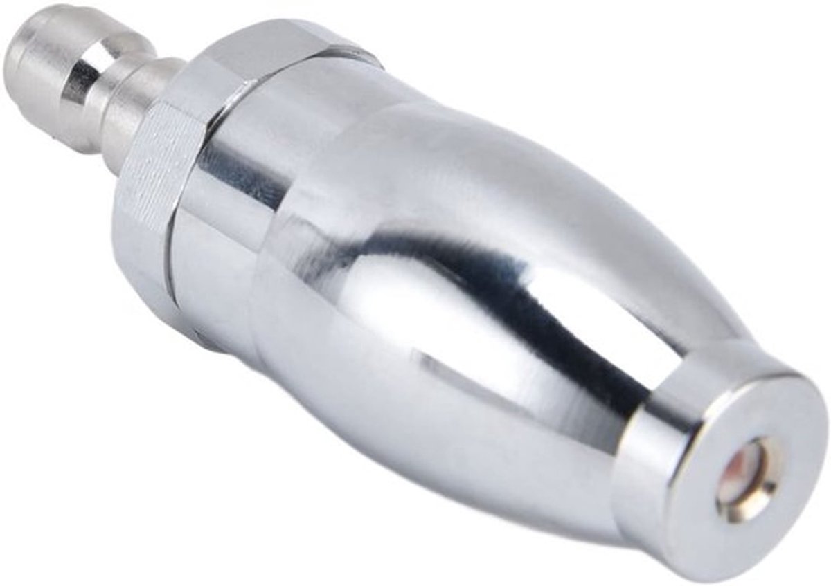 Drukspuitmondstuk 360 ° Roterende Spray - Roterend mondstuk - 304 Roestvrij Staal - 3600 Psi Max - Snelle Connector - Duurzaam materiaal - Hogedrukreiniger Mondstuk