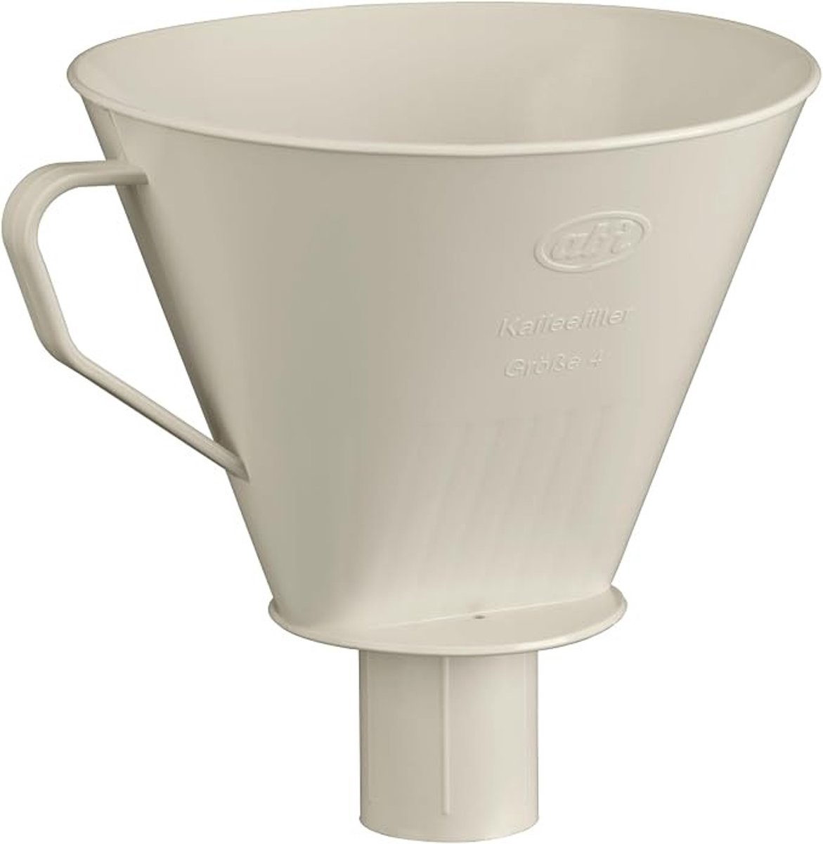 Zelora Aroma Plus Koffiefilter Maat 4 - Herbruikbaar Handfilter voor Thermoskan