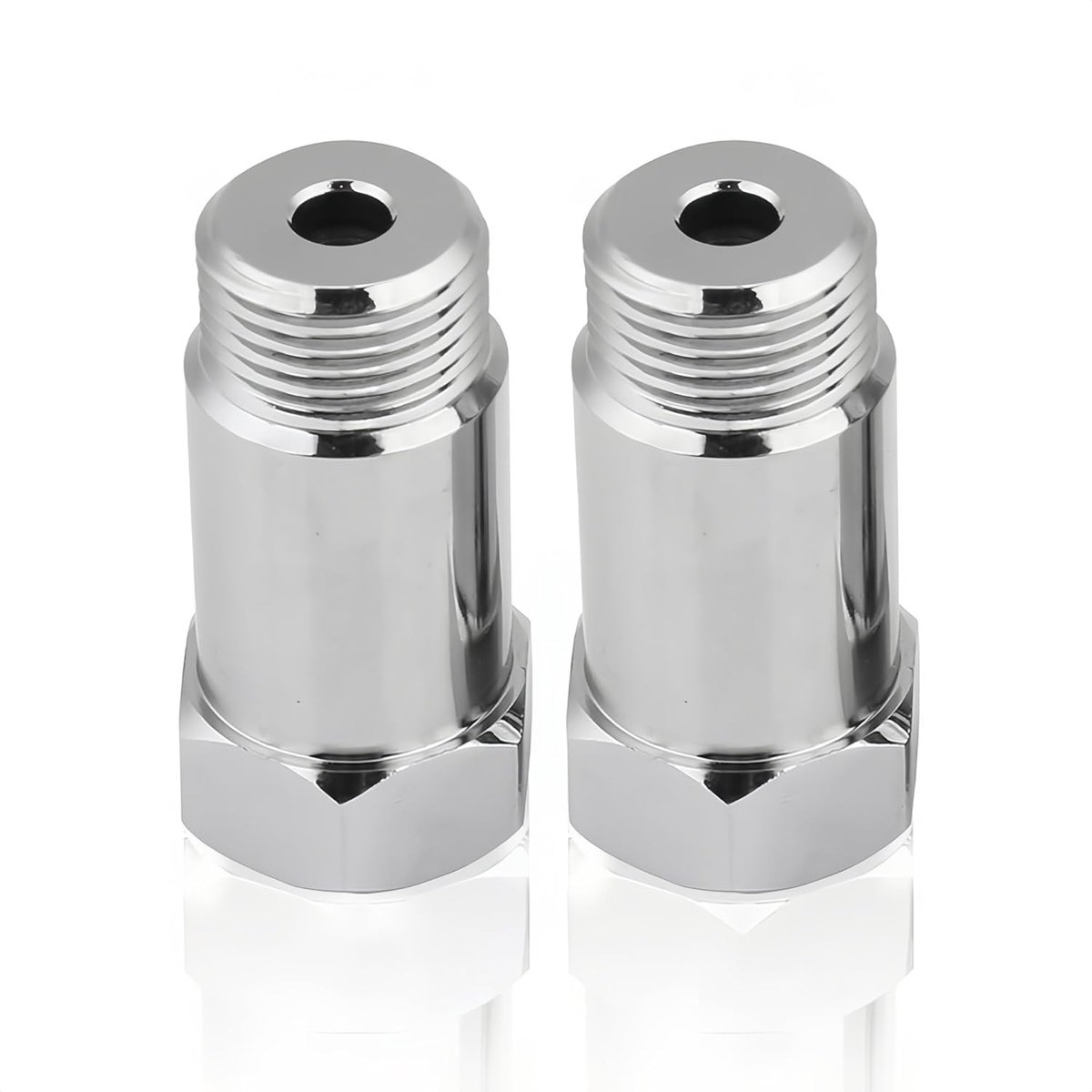 Oxygen Sensor Wire Folder, 2 Piece M18 1.5 Check Engine Light Eliminator Adapter Oxygen Sensor Extender Spacer Oxygen - ShopVlot