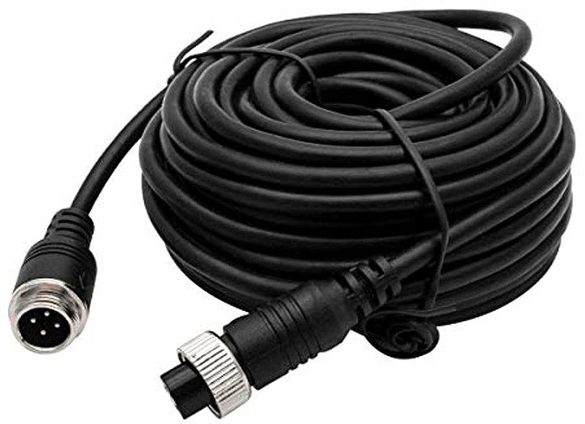 Solidchoice - Verlengkabel voor Achteruitrijcamera 4-polig - 10 m