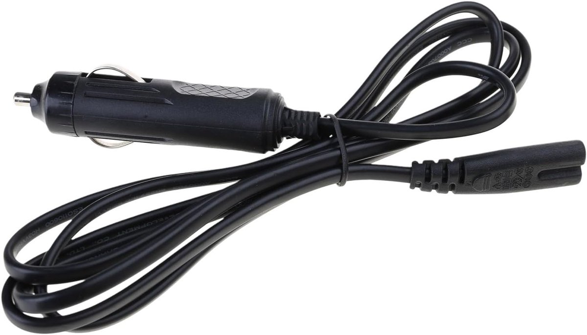 Verwarmde stroomkabel voor lunchboxen, 1,6 m, 12 V, 24 V, voor gebruik in de auto - ShopVlot