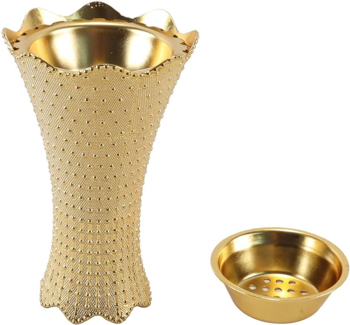 Incense Resin Incense Burner Small Middle Eastern Style Bakhoor Burner Coal with Handles for Home Yoga Spa - ShopVlot