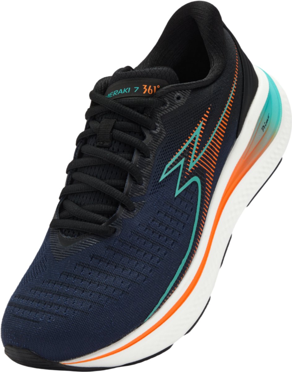 361 Meraki 7 zwart oranje hardloopschoenen heren (Y2607-0926)