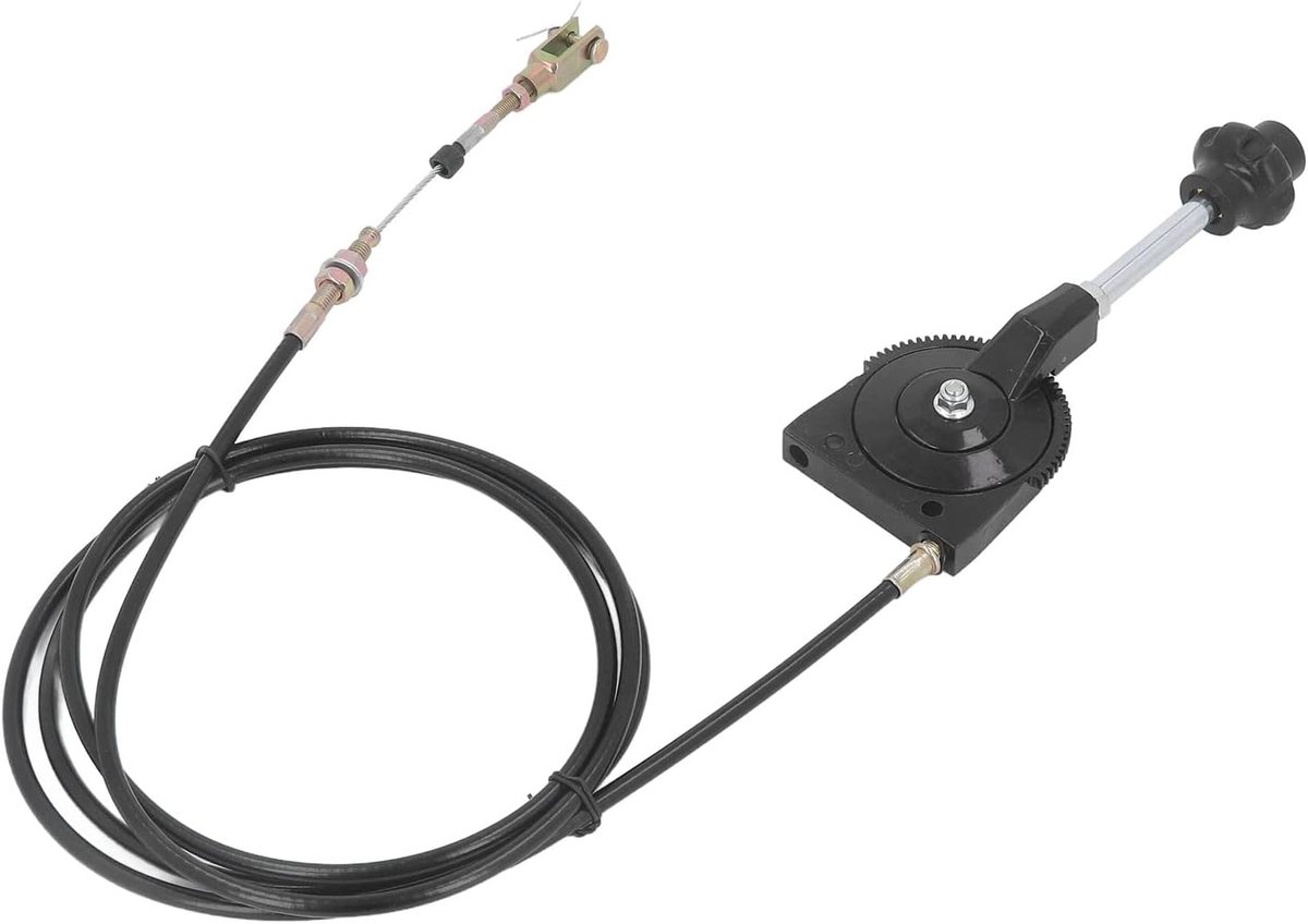 Throttle Cable 2.5m - RVS Verbinding - Snelle respons - Voor EX230 - ShopVlot