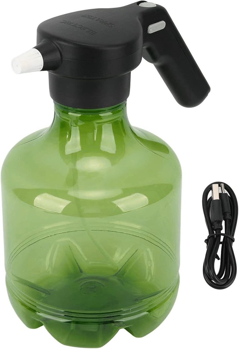 Hoge Druk Sprayfles voor Planten, 3L Oplaadbare Vernevelaar voor Bemesting en Schoonmaken, Ideaal voor Tuinieren en Huishoudelijk Gebruik