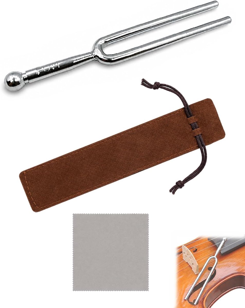 Toets A440 Hz - roestvrij staal - professionele stemapparaat - nauwkeurig stemmen van instrumenten - ShopVlot