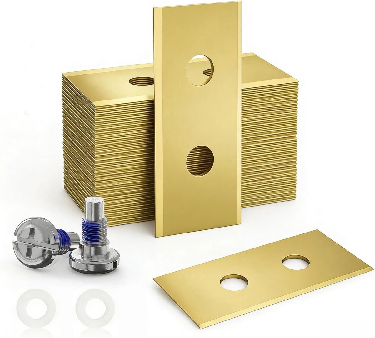 36 Replacement Blades for Mammotion Luba, Luba 2, Luba 3, Yuka, Luba Mini & Yuka Mini, 0.9 mm Stainless Steel with - ShopVlot