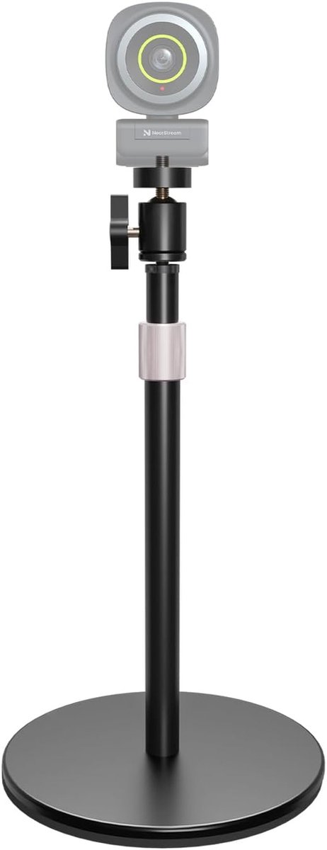 Nearstream Draagbare desktop-microfoonstandaard, upgrade, verstelbare tafelmicrofoonstandaard, 360° draaibare - ShopVlot