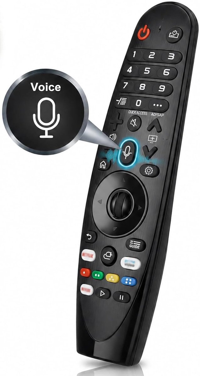 Universele afstandsbediening voor LG Smart TV Magic Remote MR20GA/19BA/18BA/21GA - 22GA/23GA/650A/AKB75855501 - ShopVlot