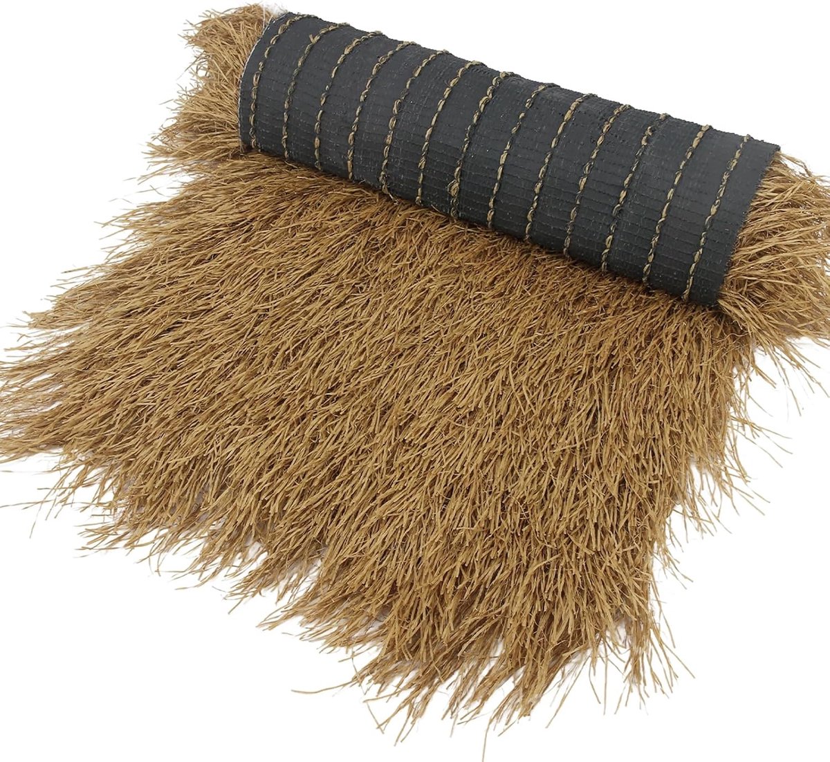 Rol kunststrodak voor Tiki-bar-decoratie van stro, 40 x 120 cm, synthetisch strograsdak, palapa-tiki-dakmat voor - ShopVlot