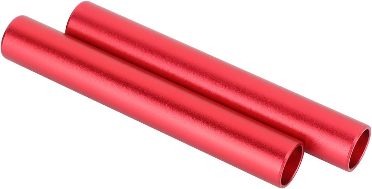CAMVATE 15mm Pair of Aluminum Bars (Red, 3.94 Inch) - 3562 - ShopVlot
