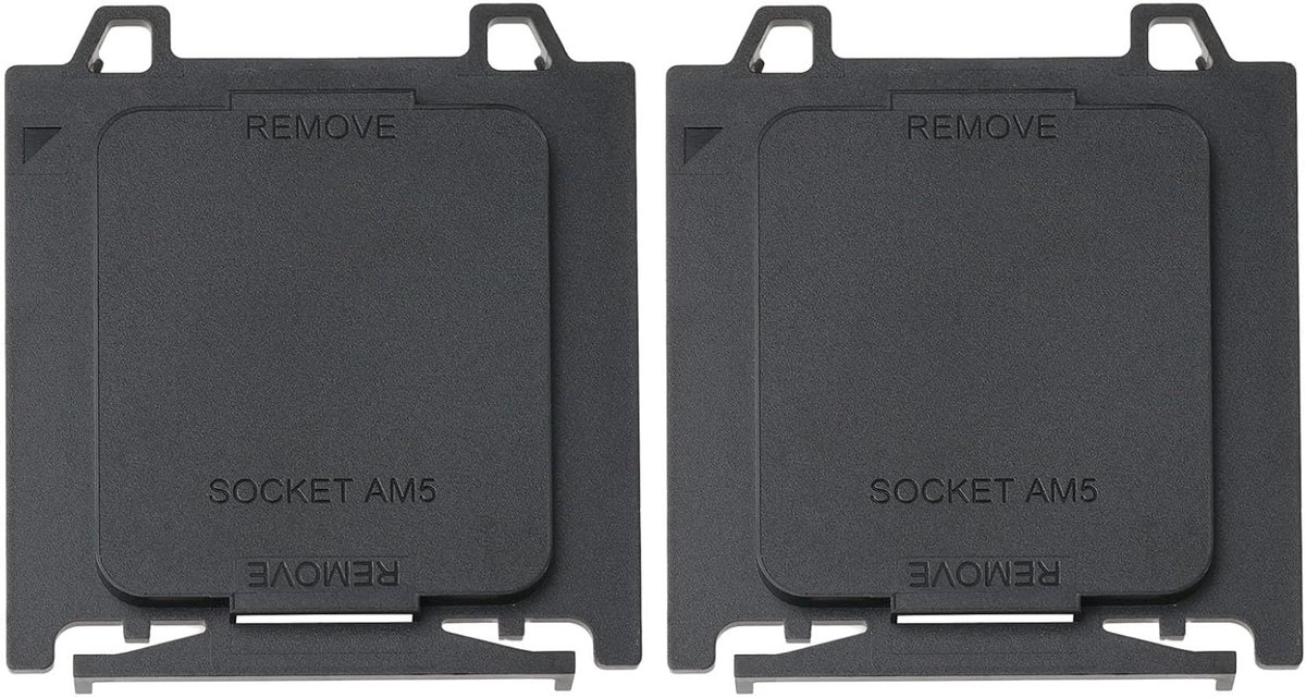 Moederbordafdekkap 2-pack - Compatibel met AMD AM5 Ryzen LGA 1718 - Beschermend - Voorkomt stof en schade - ShopVlot