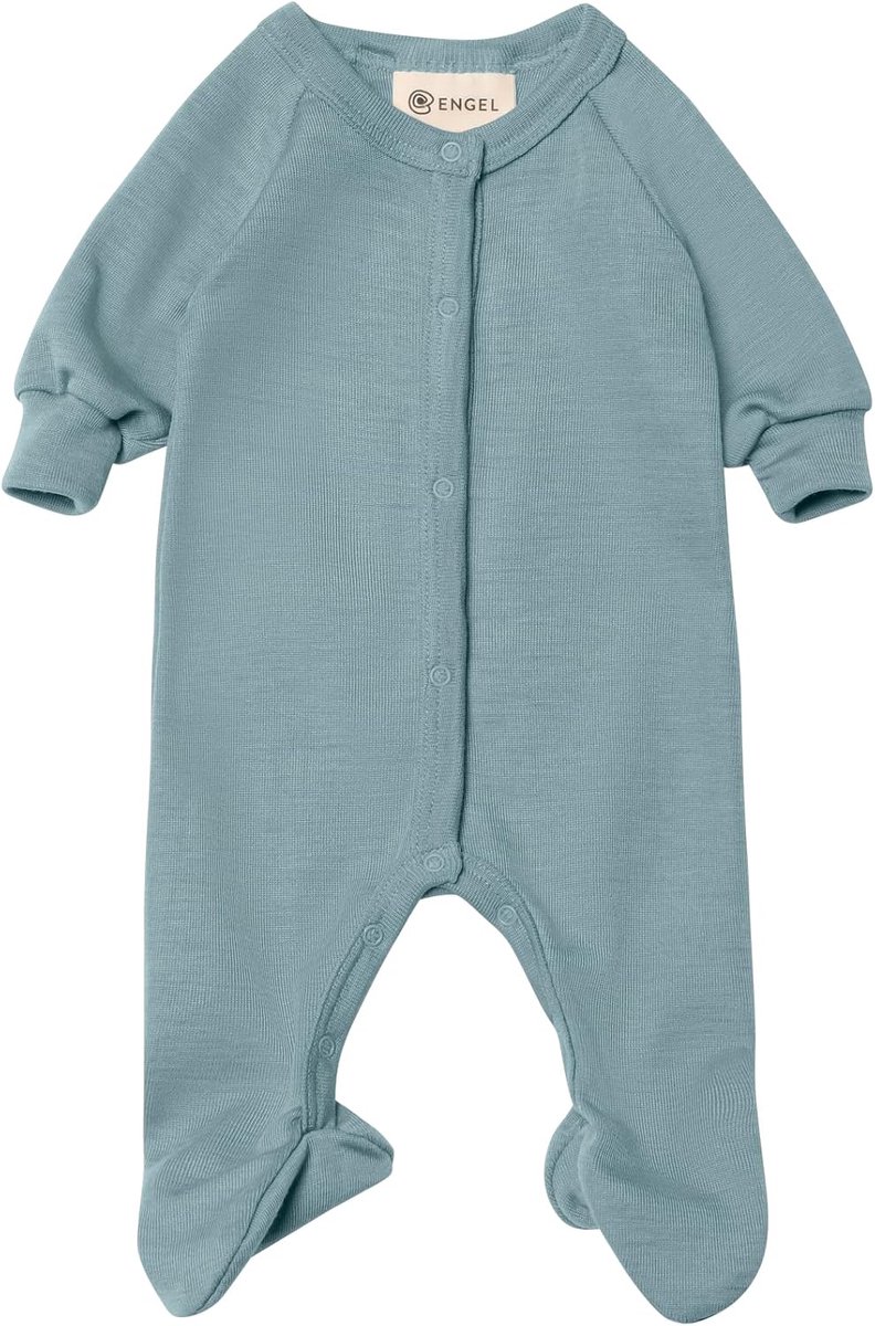 Premature overall met voeten - 70% wol, 30% zijde - warm en comfortabel voor baby's - ShopVlot