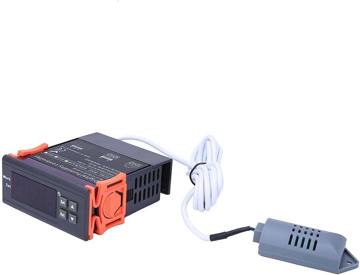 DEWIN Humidity controller, digital humidity controller 220 V humidity range digital controllers 1 to 99% relative - ShopVlot