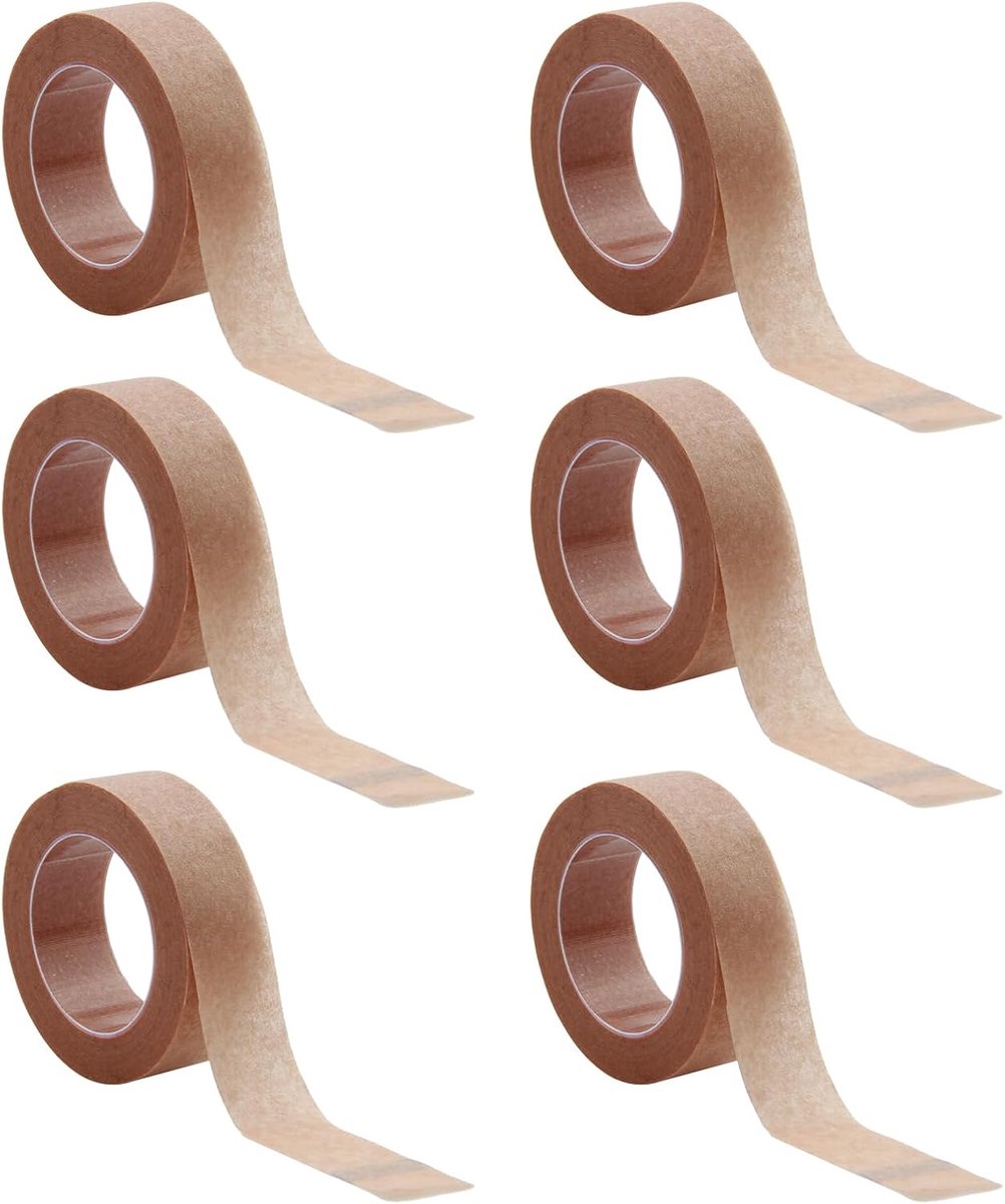 Micro-pore tape 1,2 cm x 25 m - flexibele huidtape - ademend en zelfklevend - ideaal voor wonden en sport - ShopVlot
