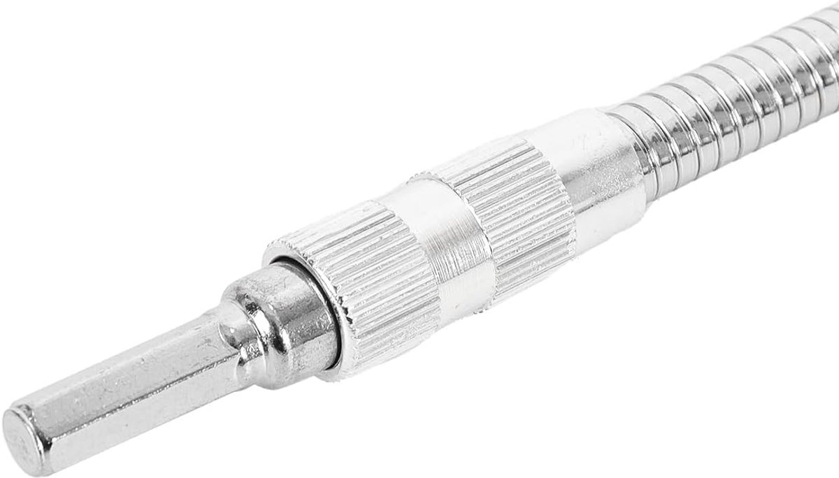 Flexibele verlengschroevendraaier 300MM - Duurzaam metaal - 360 graden flexibiliteit - Veilig en gebruiksvriendelijk - ShopVlot