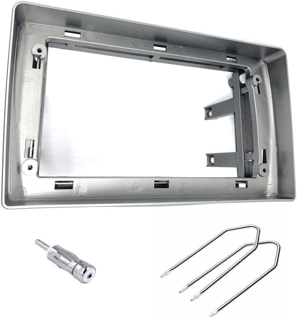 Radio panel kit 9" inches - zilvergrijs - geschikt voor Alfa Romeo Mito - eenvoudige installatie - ShopVlot