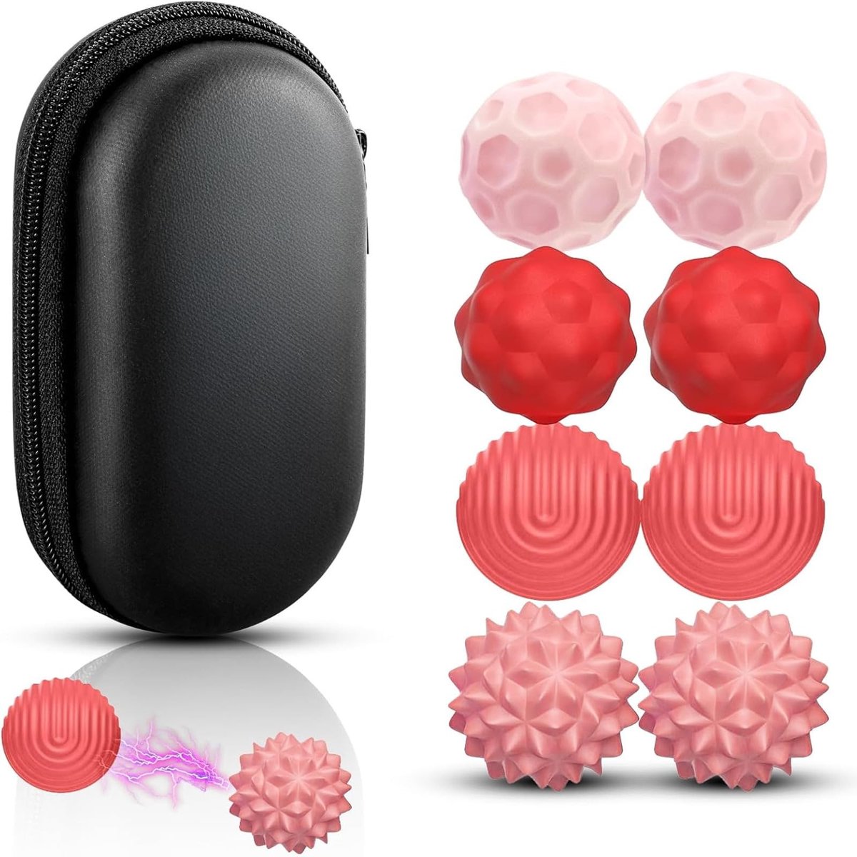 Solidchoice - Set van 8 Magnetische Stressballen voor Ontspanning