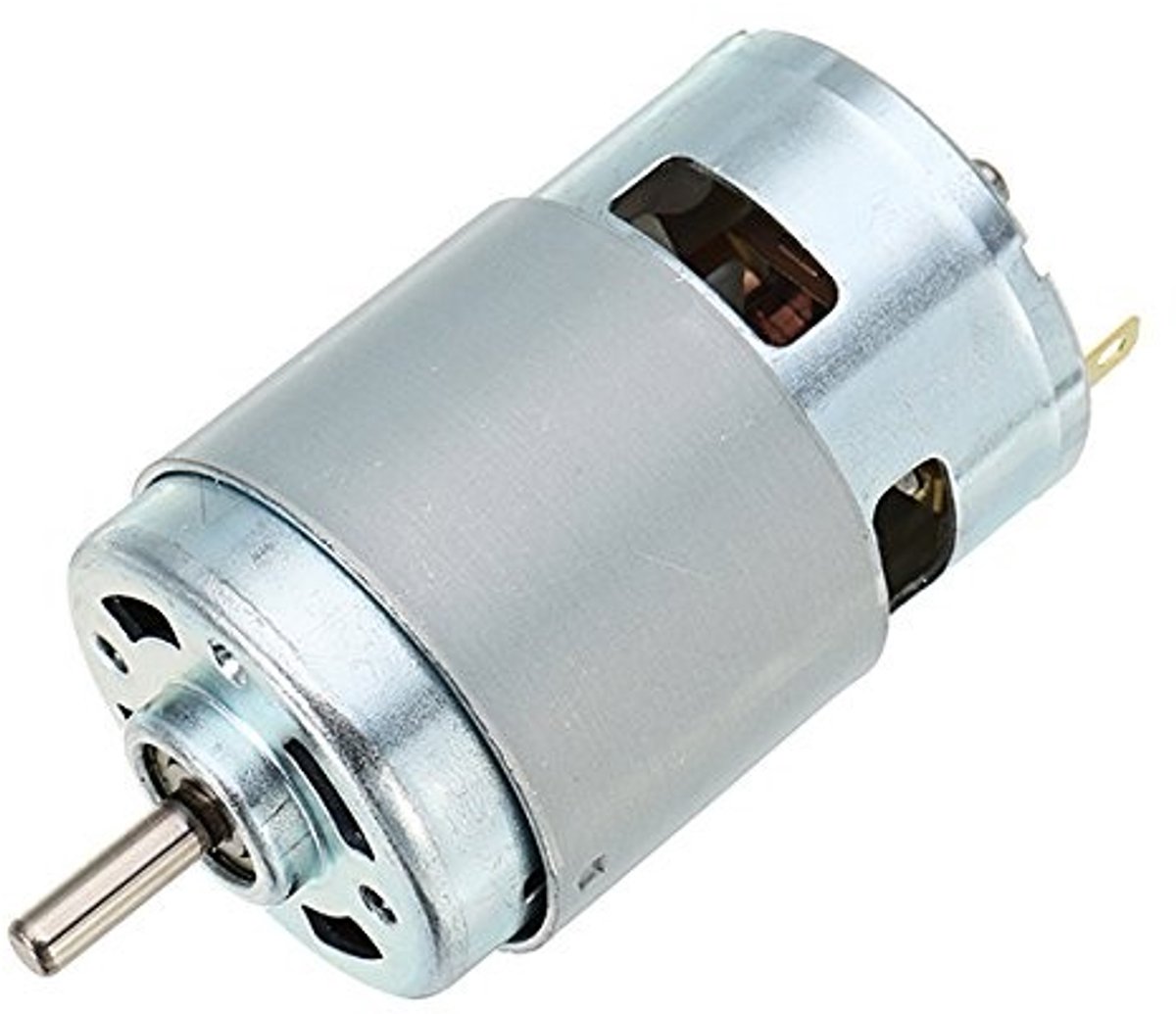 Solidchoice - DC Motor 775, 12V met Hoge Koppel en Dubbele Kogellagers