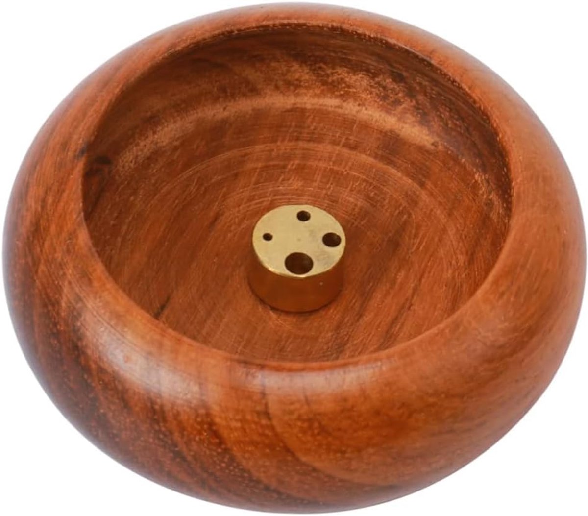 Incense stick holder 4 gaten - houten incensebrander - voor yoga en meditatie - duurzaam en lichtgewicht - ShopVlot