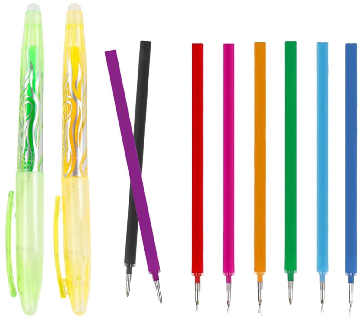 Solidchoice - Set van 10 Vervangbare Vullingen voor Erasable Gelpen