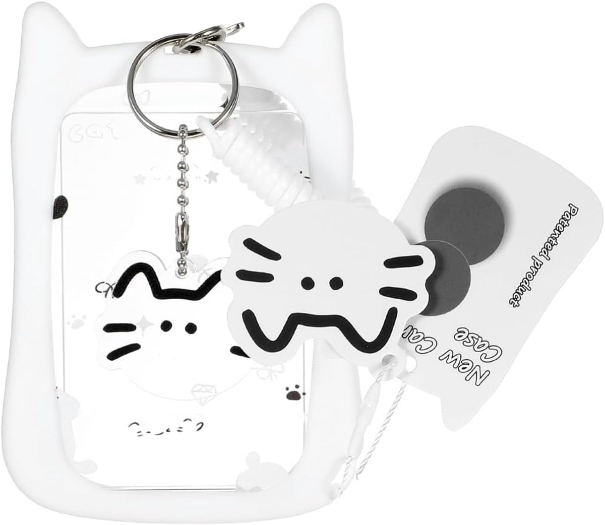 Kpop fotokaarthouder - transparante hoes met ring - voor ID-kaarten en fotokaarten - ideaal voor verzamelaars - ShopVlot
