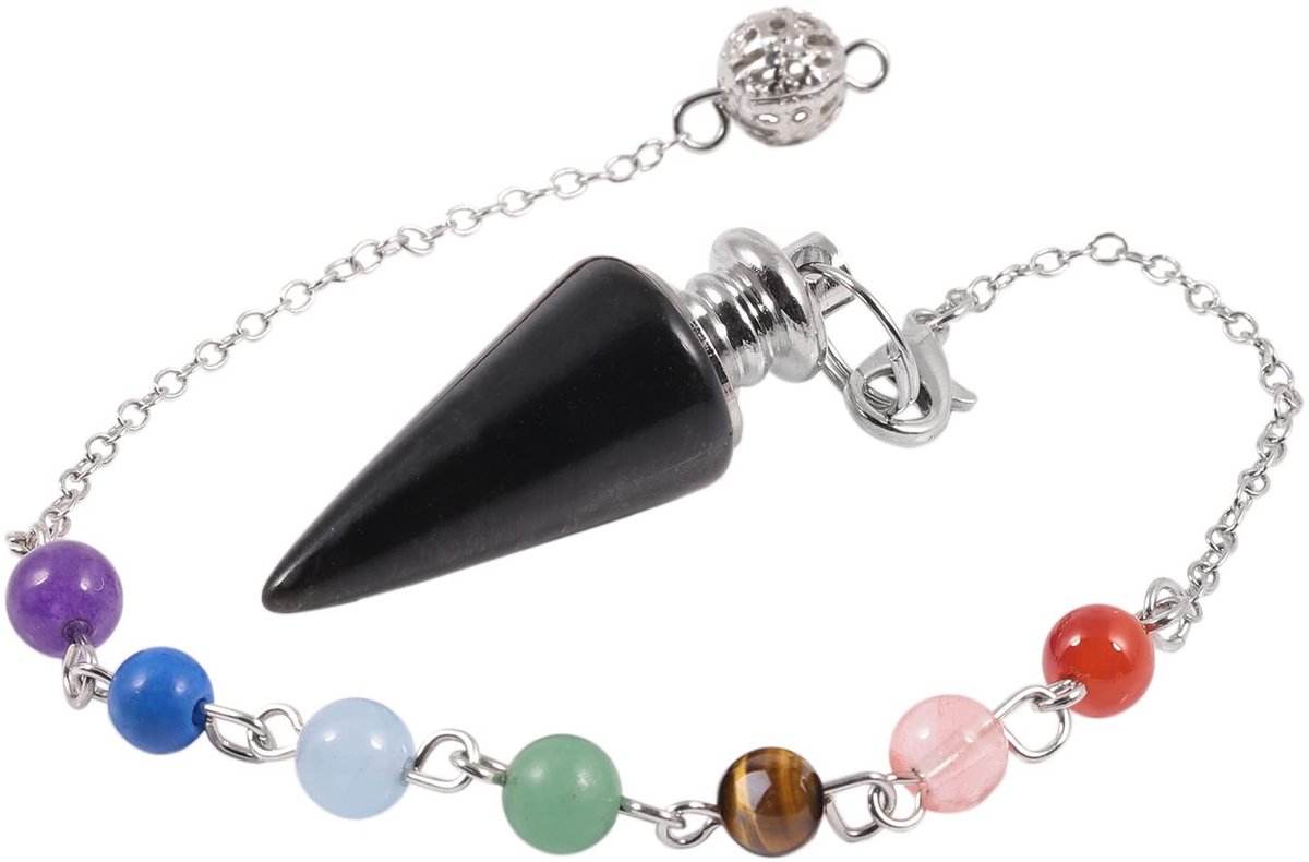 Solidchoice - Chakra Pendel voor Healing en Meditatie met Natuurlijke Steen