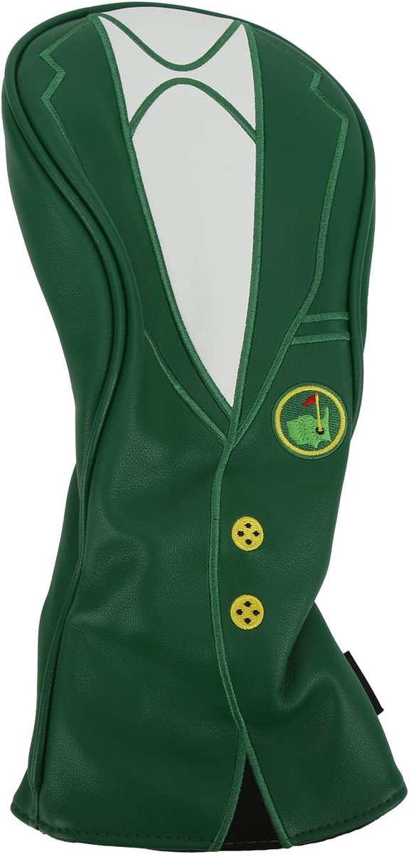 Golf green leather driver/Fairway wood/hybrid headcover #1#3#5#UT(1#) golf club - ShopVlot