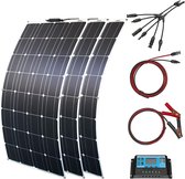 Flexibel Zonnepaneel - Compleet Pakket - 300W Solar Energy System - Buigbaar - UltraDun 3MM - Lichtgewicht - Zonnepaneel Camper
