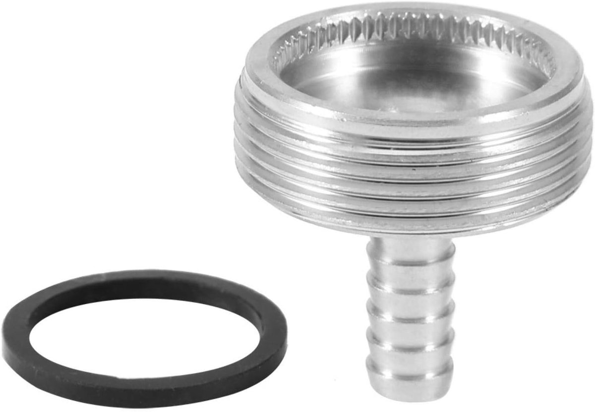 Beer Tap Cleaning Adapter, Stainless Steel Beer Faucet Cleaning Attachment Adapter Accessories 1/4" - ShopVlot